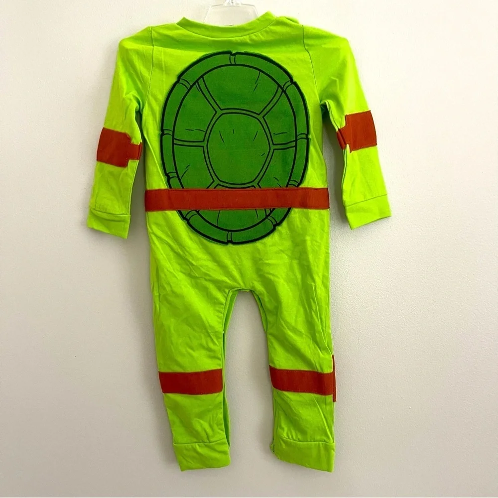 Rubies Kids Ninja Turtle Costume - Green Yellow New without Tag 12-18 Months